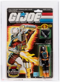 G.I. JOE (1986) - B.A.T.S. (SGT. SLAUGHTER OFFER) SERIES 5/36 BACK AFA 85 NM+.