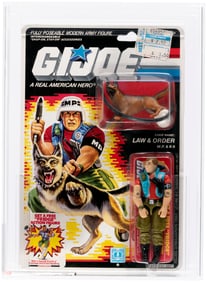 G.I. JOE (1987) - LAW & ORDER (FRIDGE OFFER) SERIES 6/34 BACK AFA 80 NM.