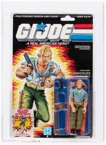 G.I. JOE (1987) - CHUCKLES (FRIDGE OFFER) SERIES 6/34 BACK AFA 85 NM+.