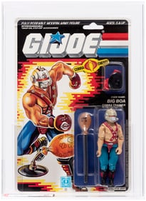 G.I. JOE (1987) - BIG BOA SERIES 6/34 BACK AFA 85 NM+.