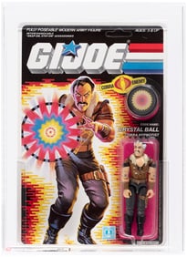 G.I. JOE (1987) - CRYSTAL BALL SERIES 6/34 BACK AFA 85 NM+.