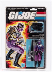 G.I. JOE (1988) - TECHNO-VIPER SERIES 6/34 BACK AFA 85 NM+.