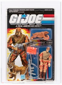 G.I. JOE (1988) - SPEARHEAD & MAX SERIES 7/34 BACK AFA 85 NM+.
