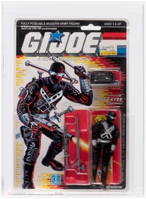 G.I. JOE (1989) - SNAKE EYES (V3) SERIES 8/34 BACK CAS 90.