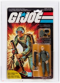 G.I. JOE (1984) - SHORT-FUZE SERIES 2/32 BACK AFA 80 NM (HASBRO CANADA, ONLY & SINGLE HIGHEST GRADED