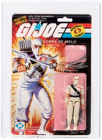 PLASTIRAMA G.I. JOE (1989) - STORM SHADOW/NINJA SERIES 3 AFA 85 NM+ (ARGENTINA).