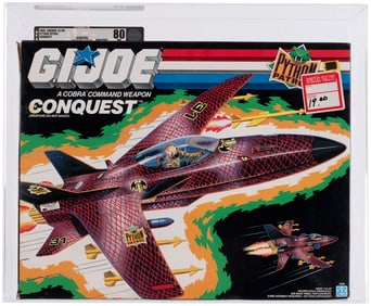 G.I. JOE (1989) - CONQUEST (PYTHON PATROL) SERIES 8 AFA 80 Q-NM.