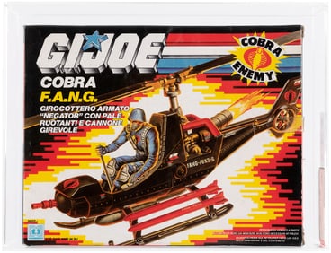 G.I. JOE (1987) - COBRA F.A.N.G. SERIES 2 VEHICLE AFA 75+ EX+/NM (HASBRO ITALY, ONLY & SINGLE