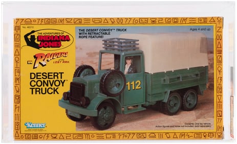 THE ADVENTURES OF INDIANA JONES IN RAIDERS OF THE LOST ARK (1982) - DESERT CONVOY TRUCK SERIES 1