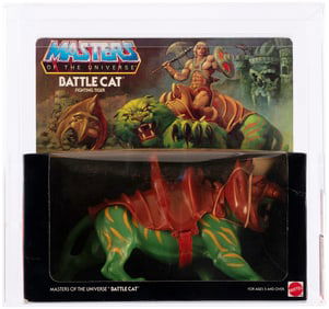 MASTERS OF THE UNIVERSE (1983) - BATTLE CAT SERIES 1/12 BACK AFA 80 Y-NM.