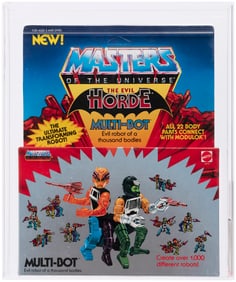 MASTERS OF THE UNIVERSE (1986) - MULTI-BOT SERIES 5/EVIL HORDE AFA UNCIRCULATED U85 NM+.