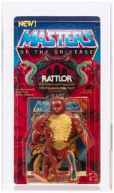 MASTERS OF THE UNIVERSE (1986) - RATTLOR SERIES 5/SNAKE MEN AFA 85 NM+ (NONE HIGHER IN POP).