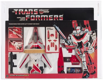 TRANSFORMERS (1985) SERIES 2 - JETFIRE AFA 75 Q-EX+/NM (REGISTERED LOGO).