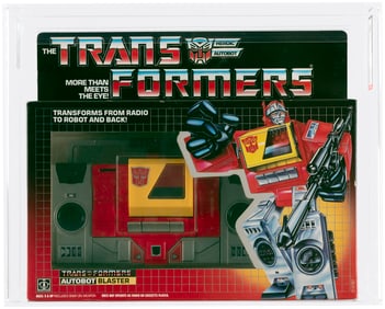 TRANSFORMERS (1985) SERIES 2 - BLASTER AFA 80 NM.