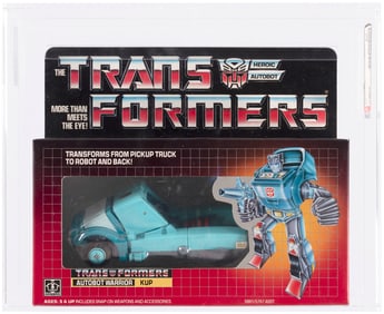 TRANSFORMERS (1986) SERIES 3 CAR - KUP AFA 85 NM+.