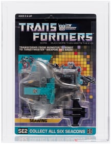 TRANSFORMERS (1988) SERIES 5 SEACON - SEAWING AFA 75+ EX+/NM.