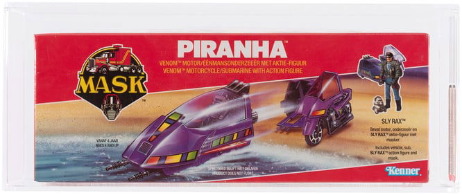 M.A.S.K. (1985) - PIRAHNA SERIES 1 AFA 85 NM+ (KENNER EUROPE).