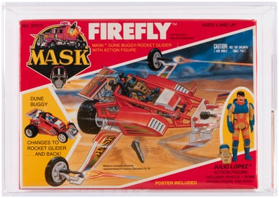 M.A.S.K. (1986) - FIREFLY SERIES 2 AFA 85 NM+.