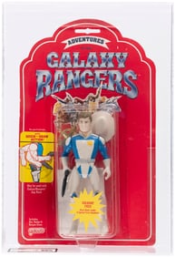 ADVENTURES OF THE GALAXY RANGERS (1986) - ZACHARY FOXX 6 BACK CAS 80%.