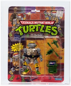 TEENAGE MUTANT NINJA TURTLES (1989) - METALHEAD SERIES 2/19 BACK CAS 85.