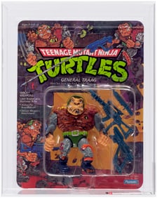 TEENAGE MUTANT NINJA TURTLES (1989) - GENERAL TRAAG SERIES 2/20 BACK AFA 85 NM+.