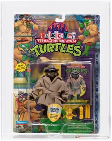 TEENAGE MUTANT NINJA TURTLES (1994) - UNDERCOVER DONATELLO SERIES 7/97 BACK AFA 80+ NM (YELLOW