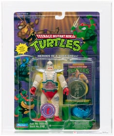 TEENAGE MUTANT NINJA TURTLES (1994) - KRANG'S ANDROID BODY SERIES 7/85 BACK CAS 85 (W/COIN).