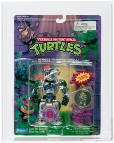 TEENAGE MUTANT NINJA TURTLES (1995) - ROBOTIC BEBOP SERIES 6/97 BACK AFA 85 NM+ (SINGLE HIGHEST