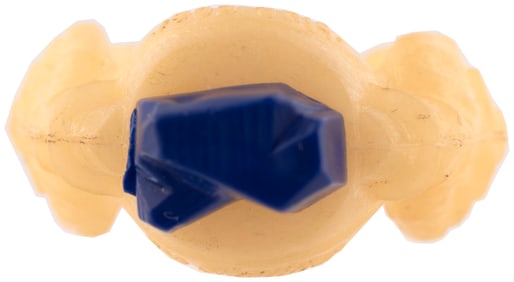 1941 THE SHADOW BLUE COAL CLASSIC PREMIUM RING COMPLETE W/ENVELOPE & PAPER (OVERSTREET COLLECTION).