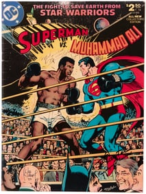 ALL NEW COLLECTORS’ EDITION - SUPERMAN VS MUHAMMAD ALI VOL. 7 #C-56 MULTI-SIGNED TREASURY SIZE