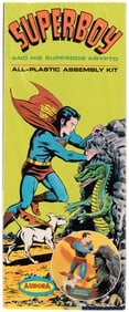 AURORA SUPERBOY FACTORY-SEALED BOXED MODEL KIT.