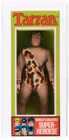 MEGO WORLD'S GREATEST SUPER-HEROES (1973) - TARZAN AFA 80 NM.