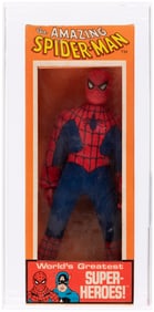 MEGO WORLD'S GREATEST SUPER-HEROES (1974) - THE AMAZING SPIDER-MAN AFA 75 EX+/NM (TYPE I