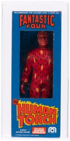 MEGO WORLD'S GREATEST SUPER-HEROES (1976) - FANTASTIC FOUR - THE HUMAN TORCH AFA 80 NM.