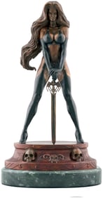 LADY DEATH (2011) FINE ART BRONZE STATUE LIMITED EDITION OF 30.