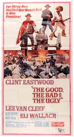 THE GOOD, THE BAD AND THE UGLY MOVIE POSTER.
