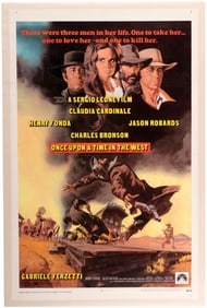 ONCE UPON A TIME IN THE WEST ONE SHEET MOVIE POSTER.
