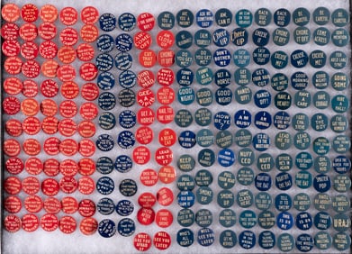 I'M THE GUY C. 1912 RUBE GOLDBERG SLOGAN BUTTONS AND NON- “GUY” SLOGAN TOBACCO GIVEAWAYS