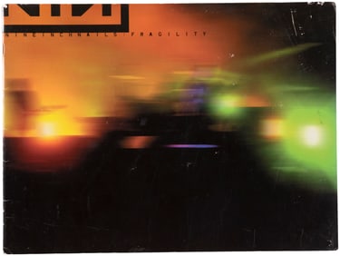NINE INCH NAILS: FRAGILITY TOUR BAND-SIGNED PROGRAM.