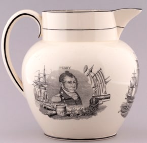 "MAJOR GEN. ANDREW JACKSON" WAR OF 1812 PITCHER.