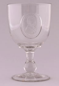 GRANT & WILSON SCARCE 1872 JUGATE GOBLET.