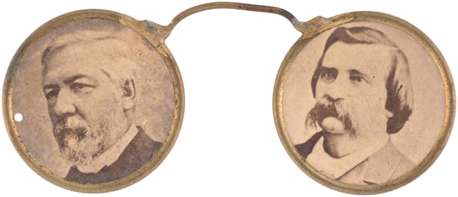 BLAINE & LOGAN JUGATE PINCE NEZ GLASSES PLATE EXAMPLE HAKE BOOK III AND EX-BROYLES COLLECTION.