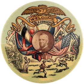 McKINLEY & TR's MINISTER TO CHINA AND BOXER REBELLION SURVIVOR "WELCOME" HOME E.H.CONGER.