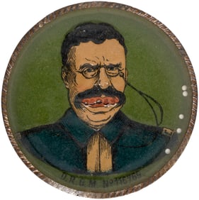 ROOSEVELT AS ROUGH RIDER DEXTERITY GAME W/ MIRROR REVERSE.