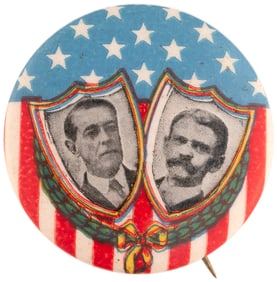 WILSON & MARSHALL GRAPHIC 1912 JUGATE BUTTON HAKE #3084.