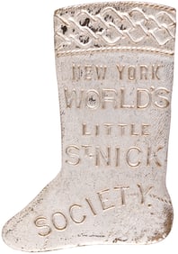 NEW YORK WORLD'S LITTLE NICK SOCIETY CHISTMAS GIVEAWAY TO CHILD DONORS.