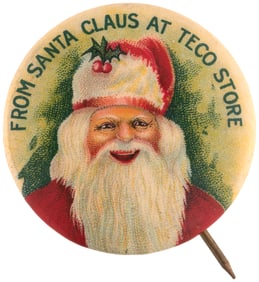 "FROM SANTA CLAUS AT TECO STORE" SECOND SEEN BUTTON.