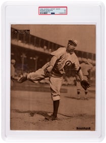 1909-13 M101-2 SPORTING NEWS SUPPLEMENTS MORDECAI BROWN (HOF) PSA 1.5 FAIR.