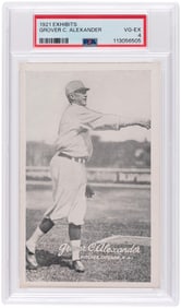 1921 EXHIBITS GROVER ALEXANDER (HOF) PSA 4 VG-EX.