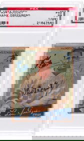 1934 R320 GOUDEY #62 HANK GREENBERG (HOF) ROOKIE CARD PSA 1 POOR MK.